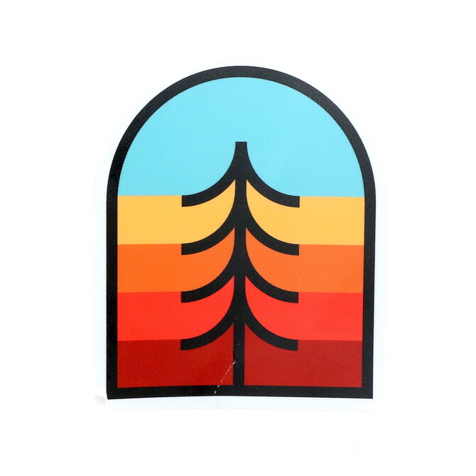 STICKERS NORTHWEST Tree Crest Sticker