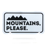 STICKERS NORTHWEST Mountains Please Sticker