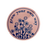 STICKERS NORTHWEST Grow Your Own Way Pink Flower Sticker