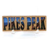 Sanborn Souvenir Co. Inc. Pikes Peak Cutout Magnet
