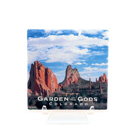 Garden of the Gods Colorado Sky and Clouds Coaster