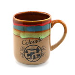 Lipman Gifts Colorado Rainbow Bear and Moose Mug  - 11 oz. Lipman Gifts Colorado Rainbow Bear and Moose Mug  - 11 oz.
