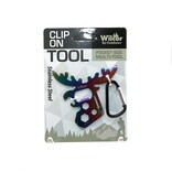 Moose Shaped Carabiner and Clip On Tool