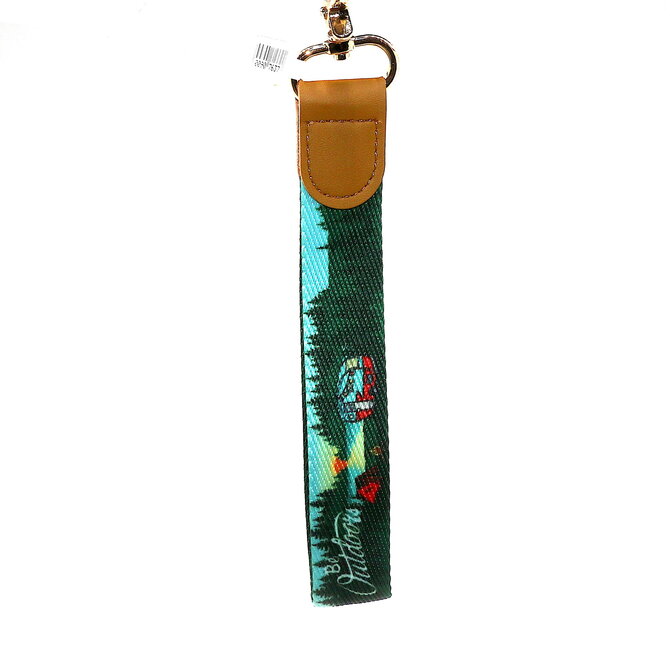 Be Outdoors Fabric Strap Keychain