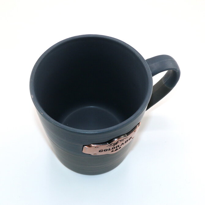 SOUVENIR SOURCE Colorado Blue Streaked Mug - 12 oz.