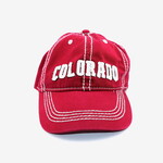 Sanborn Souvenir Co. Inc. Colorado Cap - Frayed Red