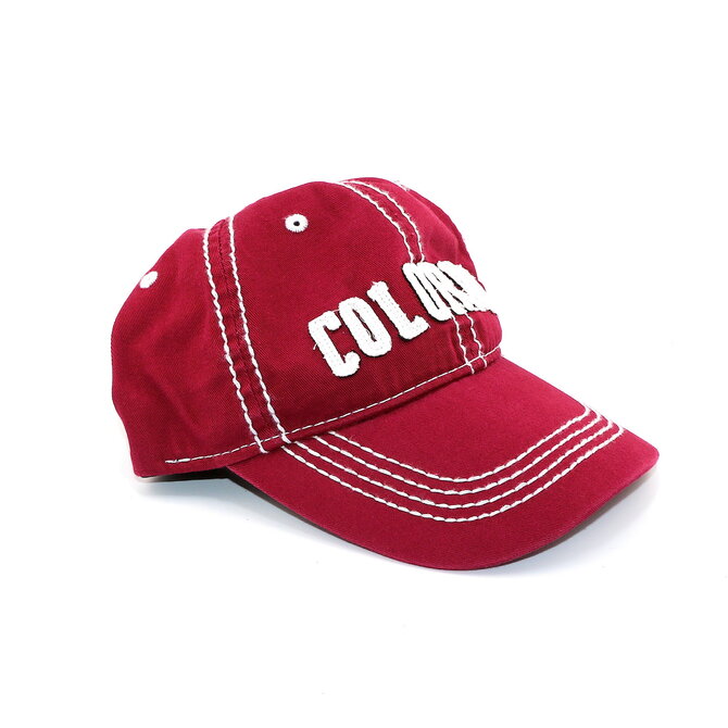 Sanborn Souvenir Co. Inc. Colorado Cap - Frayed Red