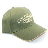Sanborn Souvenir Co. Inc. Colorado 1876 Cap - Green