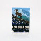 Pumpernickel Press Colorado Columbine Magnet