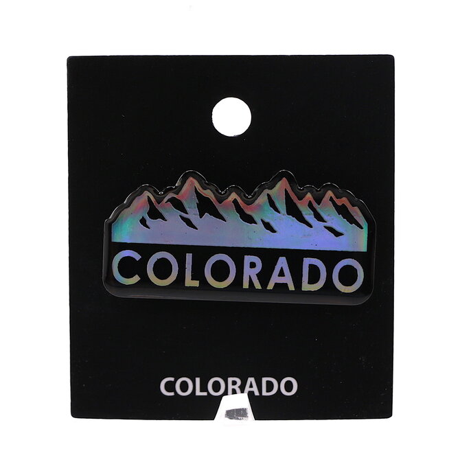 Monterey Iridescent Colorado and Mountain Pin