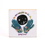 PRIMITIVES BY KATHY You Are Worthy of All the Good Stuff Wooden Box Sign PRIMITIVES BY KATHY You Are Worthy of All the Good Stuff Wooden Box Sign