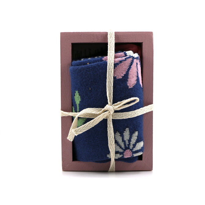 PRIMITIVES BY KATHY You're the Mom Wooden Box Sign and Sock Set