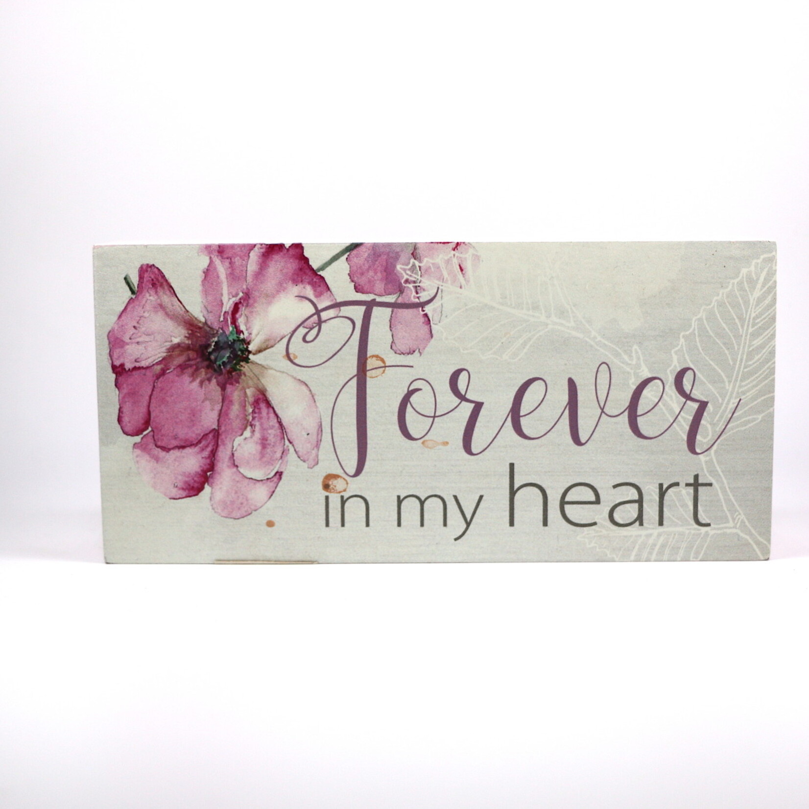 GIFTCRAFT INC Forever in My Heart Sign Desk Accessory