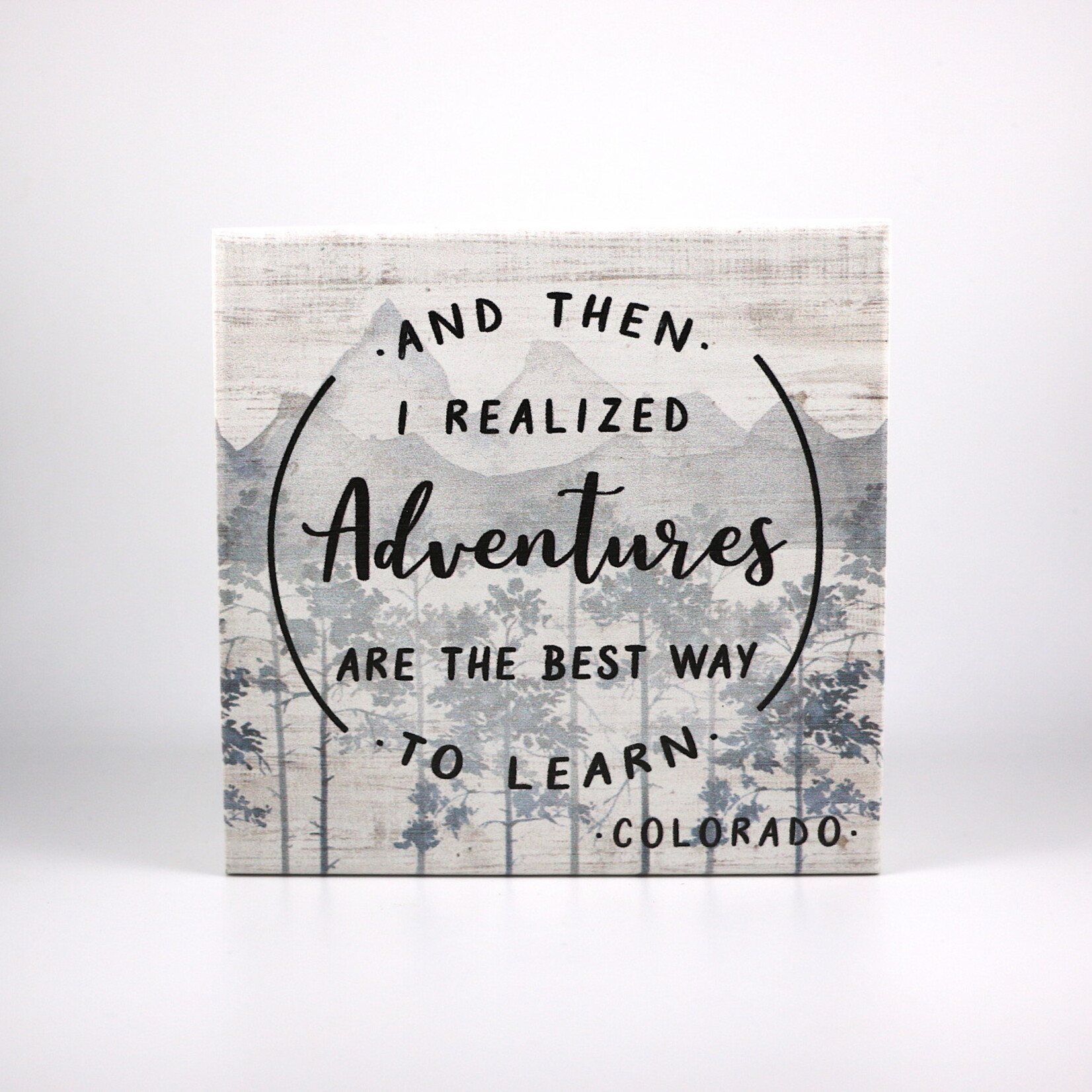 Sincere Surroundings Adventures are the Best Way to Learn Plaque