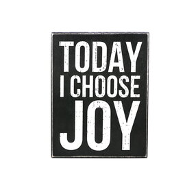 PRIMITIVES BY KATHY BX SIGN-CHOOSE JOY