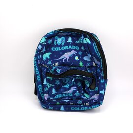 Sanborn Souvenir Co. Inc. BKPK-MINI CO COLLAGE BLUE