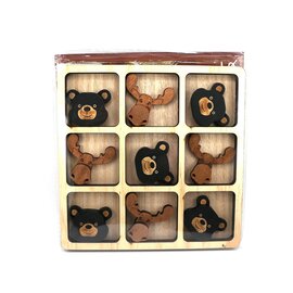 WILCOR INTERNATIONAL INC GAME-BEAR/MOOSE TICTACTOE