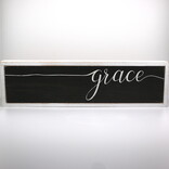 YOUNGS INCORPORATED Wood Box Sign - Grace
