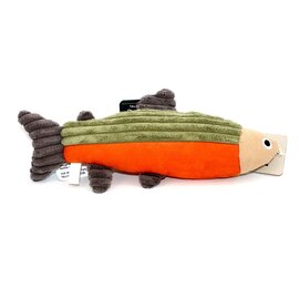 Tall Tails FISH-SQUEAK SAGE/ORANGE