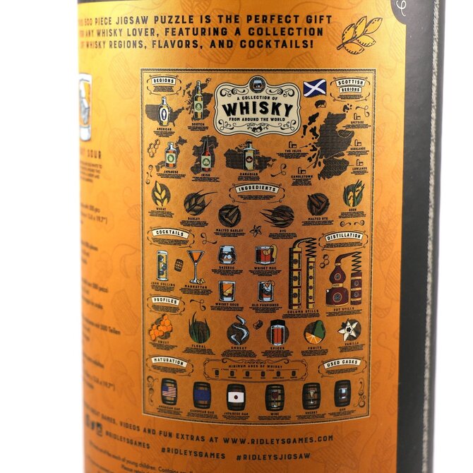 CHRONICLE/HACHETTE *PUZZLE-WHISKY LOVERS