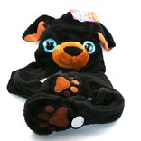 CAPSMITH HAT-BLK BEAR BIG EYE