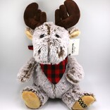Sanborn Souvenir Co. Inc. Plush Moose w/ Plaid Bandana