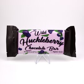 The Huckleberry People Chocolate Bar - Wild Huckleberry