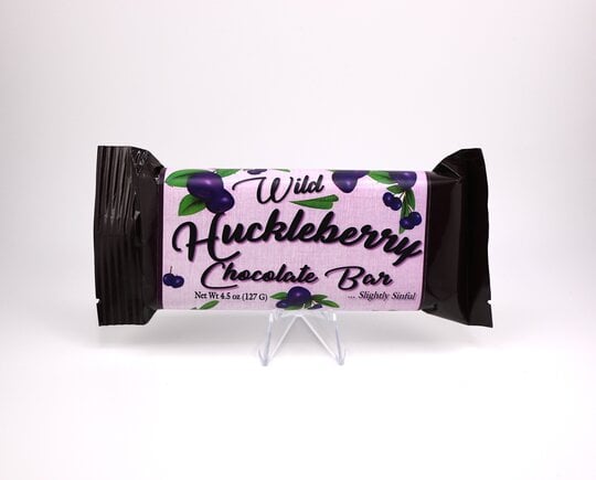 The Huckleberry People Chocolate Bar - Wild Huckleberry