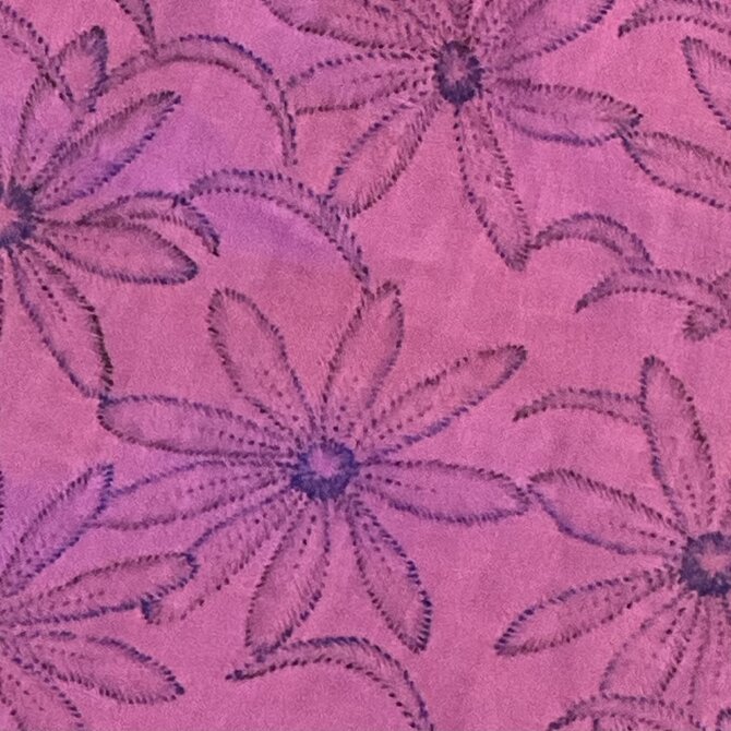 Cut Loose Linen Daisy Walking Short - Cosmos