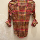 Cino Madras Plaid Citrus Button-Down