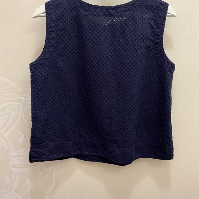 Cut Loose Shell Tank Top Wide-Facing