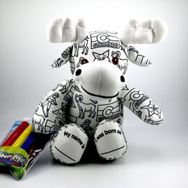 THE RGU GROUP Plush - Moose Color Me