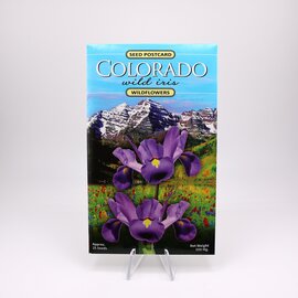 WILDFLOWER COMPANY Seed Packet/Postcard - Wild Iris