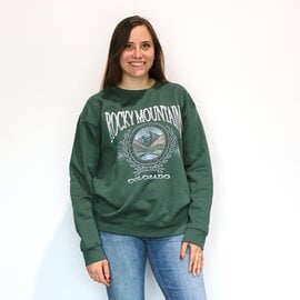 Prairie Mtn Screening Rocky Mountains Sweatshirt