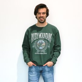 Prairie Mtn Screening Caesar Mountain Rocky Mountains Colorado Sweatshirt