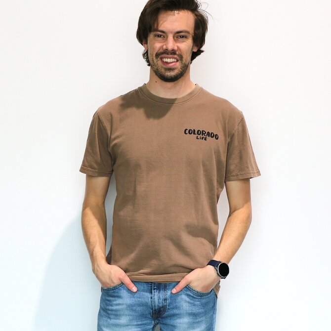 Prairie Mtn Screening Blank Space Mountain Life Tee