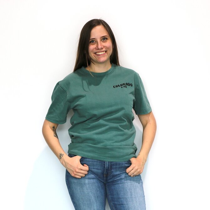 Prairie Mtn Screening Blank Space Mountain Life Tee