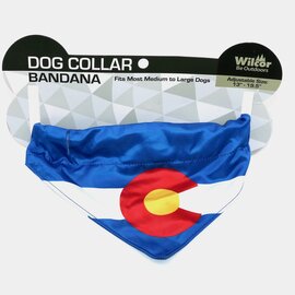 Pet Collar/Bandana CO Flag
