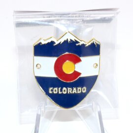Hiking Medallion - CO Flag