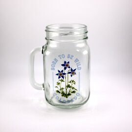 Snow Business Usa Mason Jar - Columbine CO