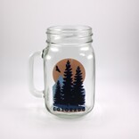 Snow Business Usa Mason Jar - Trees/Bird CO