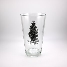 Snow Business Usa Pint Glass - Pine Tree