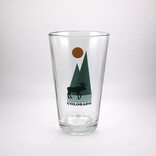 Snow Business Usa Pint Glass - Mountain/Moose