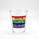 Paykoc Imports,inc. Shot Glass - Colorful Colorado