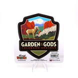 Pumpernickel Press Sticker - Emblem Bighorn Sheep