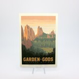 Pumpernickel Press Postcard - Garden of the Gods
