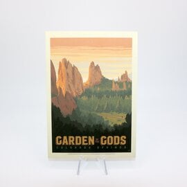 Pumpernickel Press Postcard - Garden of the Gods