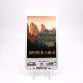 Pumpernickel Press Vertical Sticker - Garden of the Gods