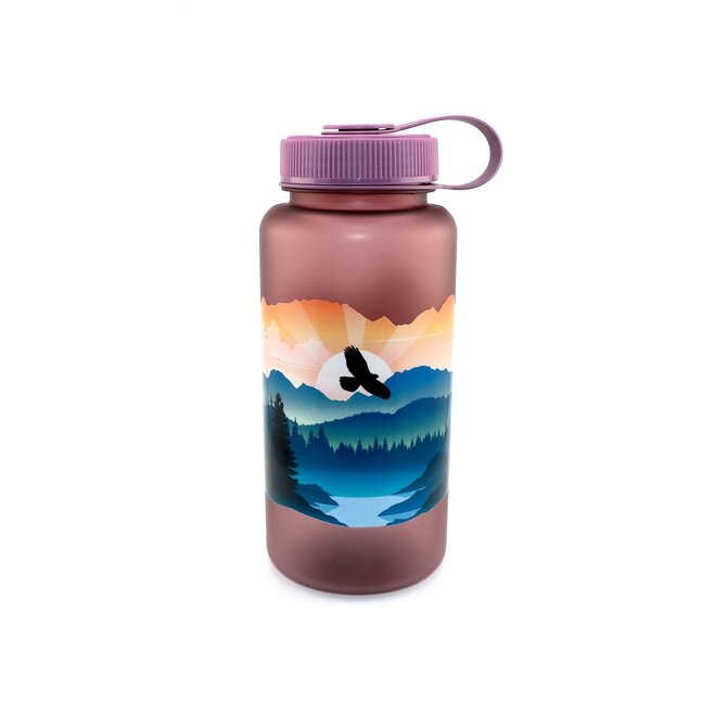 Sanborn Souvenir Co. Inc. Water Bottle - Wilderness Plum