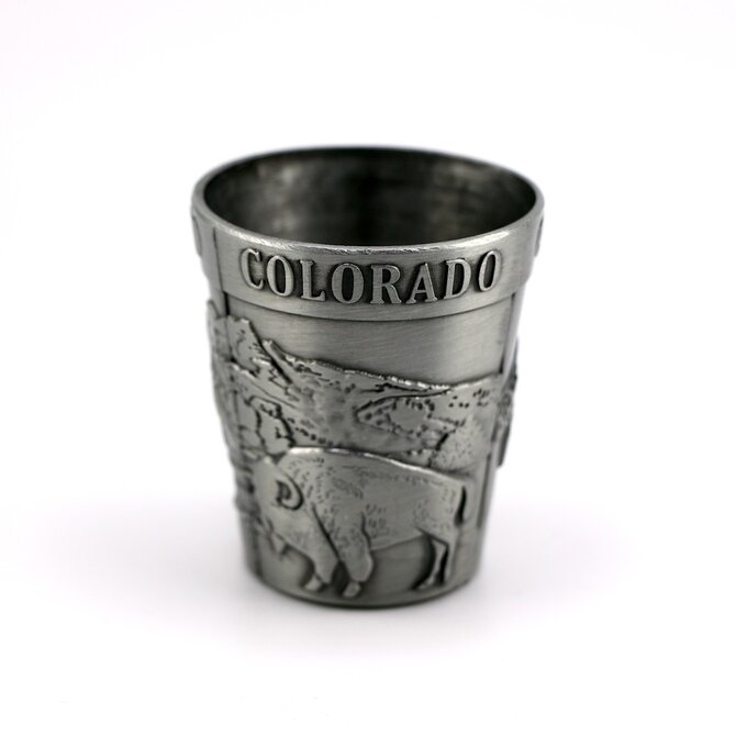 Sanborn Souvenir Co. Inc. SHOT-WILDLIFE PEWTER CO
